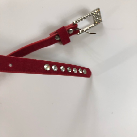 ❌SOLD❌Red Velvet Belt - Picture 6 of 6